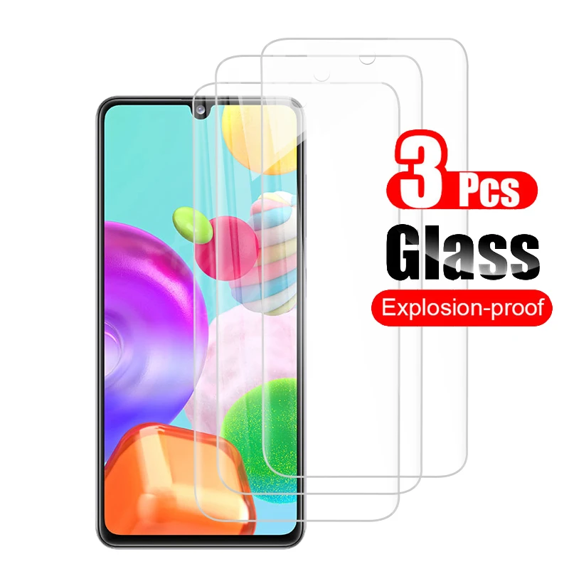 Защитное стекло для samsung galaxy a41 a32 a52 a72 a51 a11 a12 a21s 3 шт. | Мобильные телефоны и
