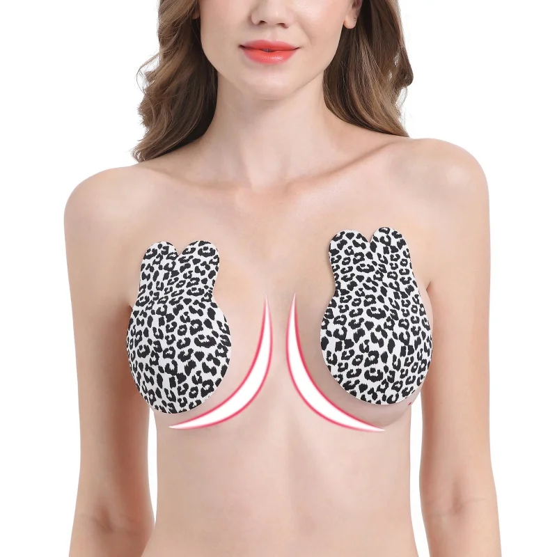 A Pair Of Rabbit Invisible Bra Breathable Silicone Adhesive bra Women Strapless Underwear Non Slip For Wedding Breast Petals*
A Pair Of Rabbit Invisible Bra Breathable Silicone Adhesive bra Women Strapless Underwear Non Slip For Wedding Breast Petals*