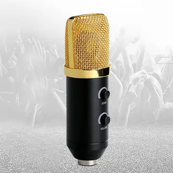 Professional Condenser Microphone for Computer Audio Studio Vocal Recording
Professional Condenser Microphone for Computer Audio Studio Vocal Recording