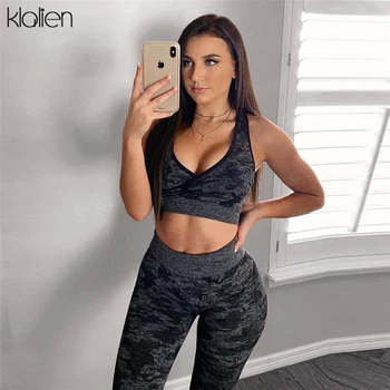 KLALIEN sexy v-neck strap bra + good elastic leggings print tracksuits outfits 2020 new arrival sporting fitness 2 pieces sets
KLALIEN sexy v-neck strap bra + good elastic leggings print tracksuits outfits 2020 new arrival sporting fitness 2 pieces sets