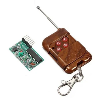2262 Four-Way Wireless Remote Control Kit M4 Non-Locking Receiving Board with Four-Button Wireless Remote Control
2262 Four-Way Wireless Remote Control Kit M4 Non-Locking Receiving Board with Four-Button Wireless Remote Control