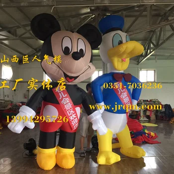 Mickey Mouse inflatable Mickey Mouse Model Donald Duck inflatable model factory customization
Mickey Mouse inflatable Mickey Mouse Model Donald Duck inflatable model factory customization