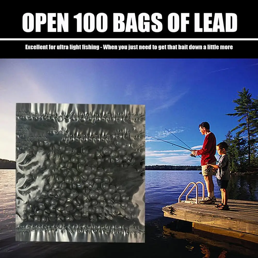 100pcs 0.2g 0.38g 0.5g 0.8g Round Split Shot Fishing Weights Lead Soft Sinker Float Tackle Tool Fishing Accessories new
100pcs 0.2g 0.38g 0.5g 0.8g Round Split Shot Fishing Weights Lead Soft Sinker Float Tackle Tool Fishing Accessories new