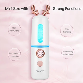 Nano Facial Mister Cool Mist Facial Steamer Handy Mist Sprayer Moisturizing Hydrating Face Humidifier Atomizer Skin Care Tool 50
Nano Facial Mister Cool Mist Facial Steamer Handy Mist Sprayer Moisturizing Hydrating Face Humidifier Atomizer Skin Care Tool 50