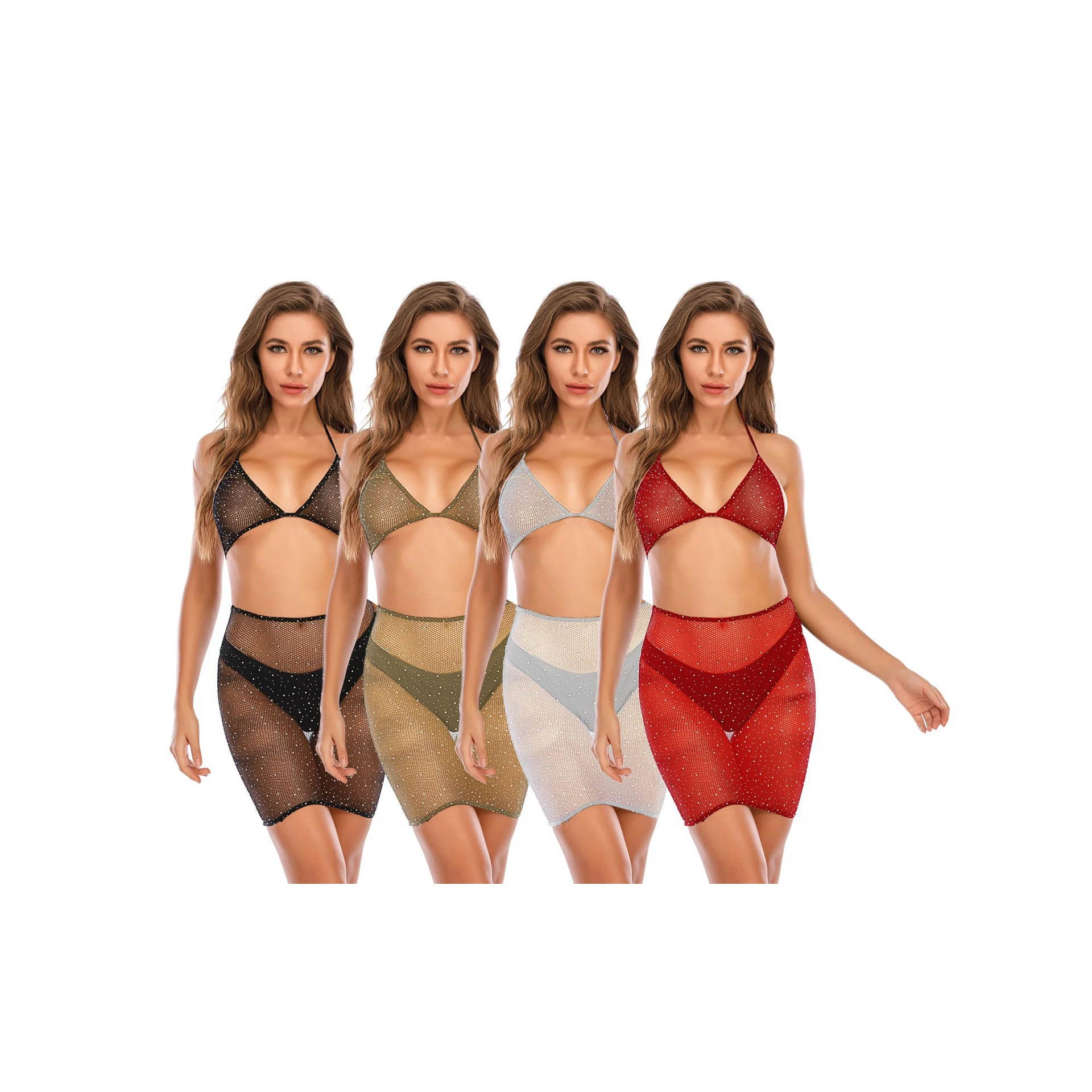 2021 New Arrival Women Sexy Lingerie Black Mesh Set And Lace Shorts Night Wear Lady Lingerie Set For Summer
2021 New Arrival Women Sexy Lingerie Black Mesh Set And Lace Shorts Night Wear Lady Lingerie Set For Summer