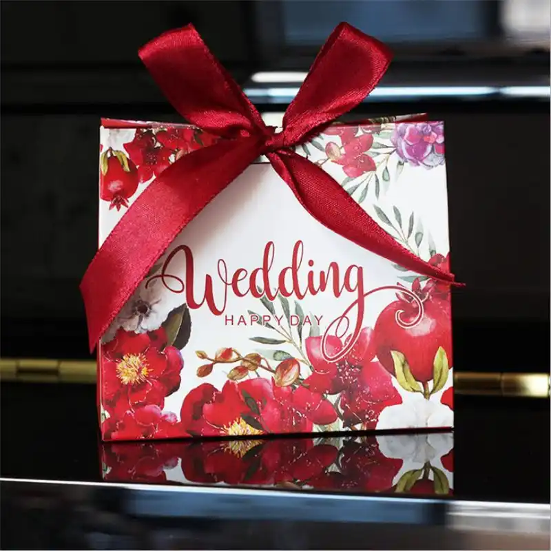 wedding box for candy cookie box gift packaging beauty jewelry