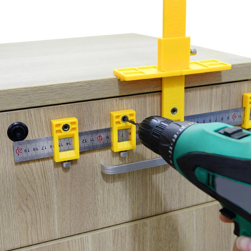 Detachable Hole Punch Jig Tool Center Drill Bit Guide Set Sleeve Cabinet Hardware Locator Wood Drilling Woodworking Tool
Detachable Hole Punch Jig Tool Center Drill Bit Guide Set Sleeve Cabinet Hardware Locator Wood Drilling Woodworking Tool