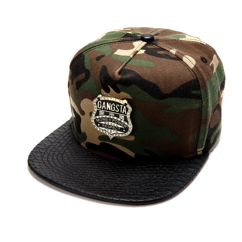 Unisex Snapback GANGSTA Adjustable Camouflage Color Flat Bill Men Baseball Hip-hop Cap Hat for Women's
Unisex Snapback GANGSTA Adjustable Camouflage Color Flat Bill Men Baseball Hip-hop Cap Hat for Women's