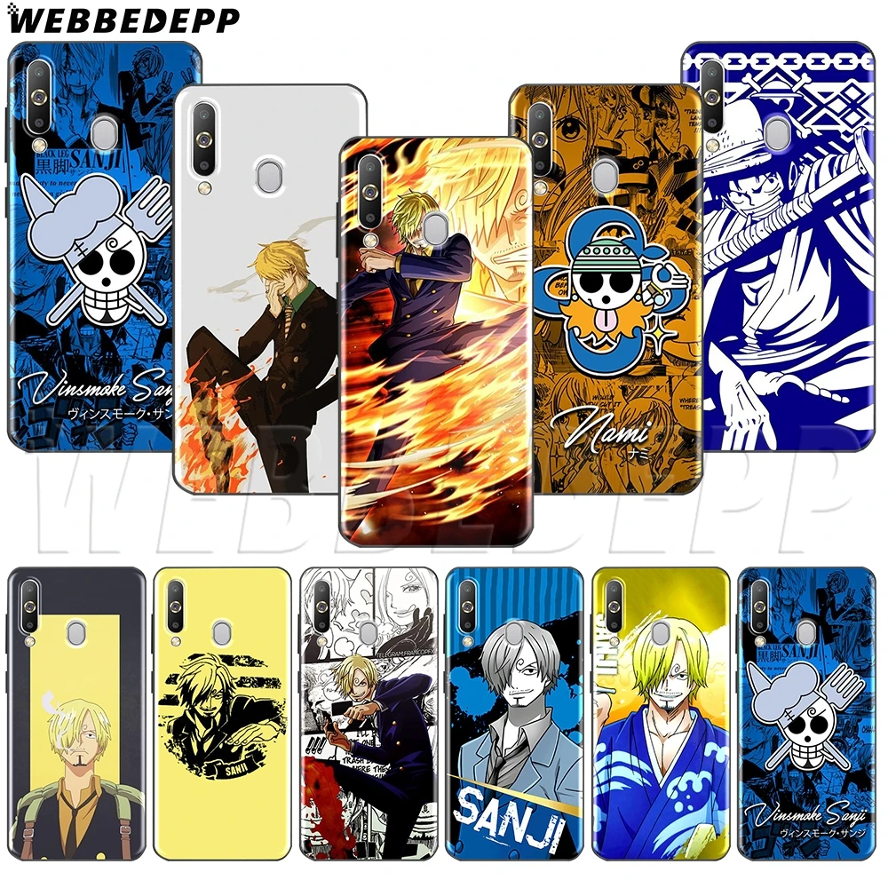 WEBBEDEPP One Piece sanji TPU Soft Case for Samsung A2 Core A20e A70s J4 J7 Duo J6 J8 Plus Prime 2018 | Мобильные телефоны и