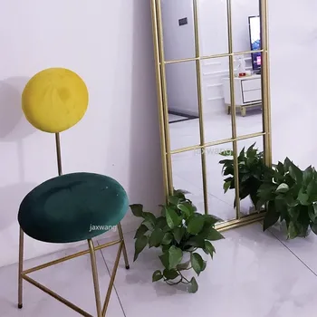 Louis Fashion Living Room Chair Nordic Minimalist Metal Customized Dining chair Backrest Leisure chair bar stool bar stools
Louis Fashion Living Room Chair Nordic Minimalist Metal Customized Dining chair Backrest Leisure chair bar stool bar stools