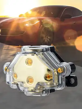 1 In 2 Out / 1 In 3 Out Splitter Y-shaped Transparent Shell For Car Audio Conversion Waterproof Dustproof Power Cord Distributor
1 In 2 Out / 1 In 3 Out Splitter Y-shaped Transparent Shell For Car Audio Conversion Waterproof Dustproof Power Cord Distributor