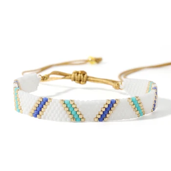 SHINUSBOHO MIYUKI Bracelet Pulseras Mujer Moda 2020 Women Men's Delica Insta Jewelry Weaving Bracelet Handmade
SHINUSBOHO MIYUKI Bracelet Pulseras Mujer Moda 2020 Women Men's Delica Insta Jewelry Weaving Bracelet Handmade