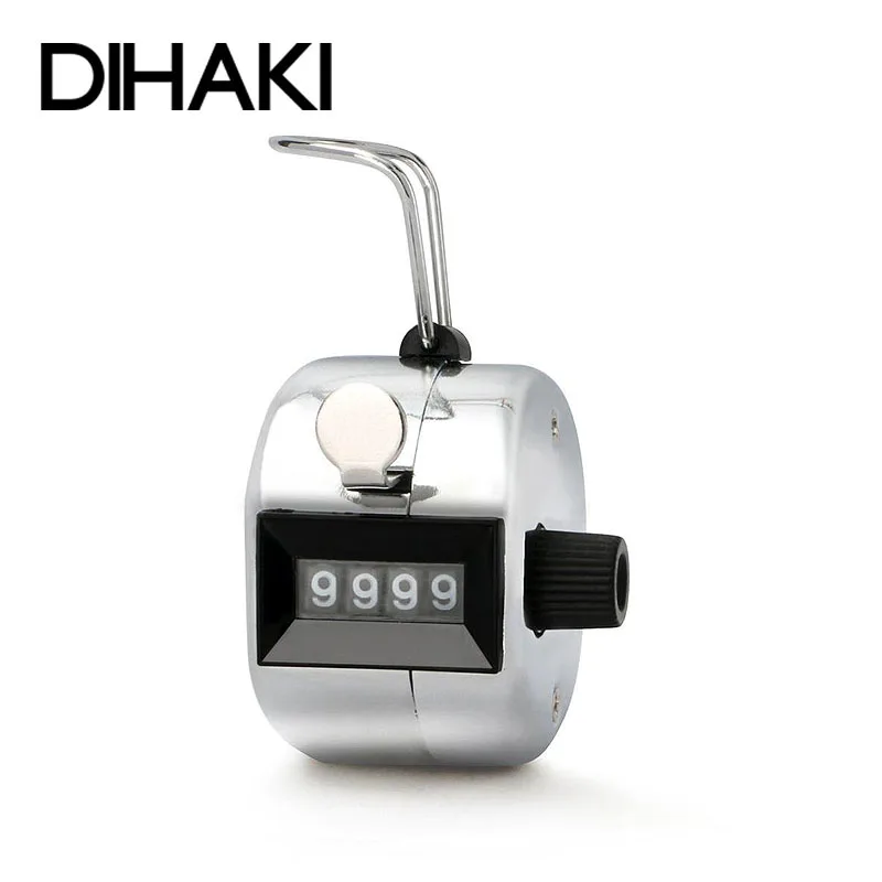 4 Digit Number People Counter Tally Mechanical Manual Counter Handheld Clicker Timer Soccer Golf Clicker Counter
4 Digit Number People Counter Tally Mechanical Manual Counter Handheld Clicker Timer Soccer Golf Clicker Counter