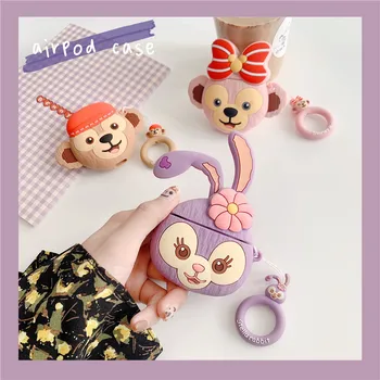 Cute Cartoon DisneySea Duffy Bear Shellie May StellaLou Rabbit Soft Silicone Protection Earphone Cover Case For Apple Airpod 1/2
Cute Cartoon DisneySea Duffy Bear Shellie May StellaLou Rabbit Soft Silicone Protection Earphone Cover Case For Apple Airpod 1/2