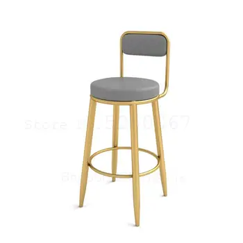 Bar stools Nordic high stools bar stools backrest front desk home high chair simple light luxury net red chair
Bar stools Nordic high stools bar stools backrest front desk home high chair simple light luxury net red chair