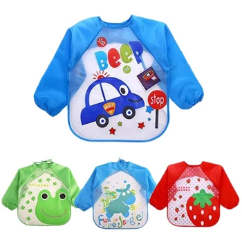HOT SALE 4 Packs Waterproof Children's Art Smock Kids Painting Aprons Long Sleeve Smock for Baby Eged 1-4 Years Old
HOT SALE 4 Packs Waterproof Children's Art Smock Kids Painting Aprons Long Sleeve Smock for Baby Eged 1-4 Years Old