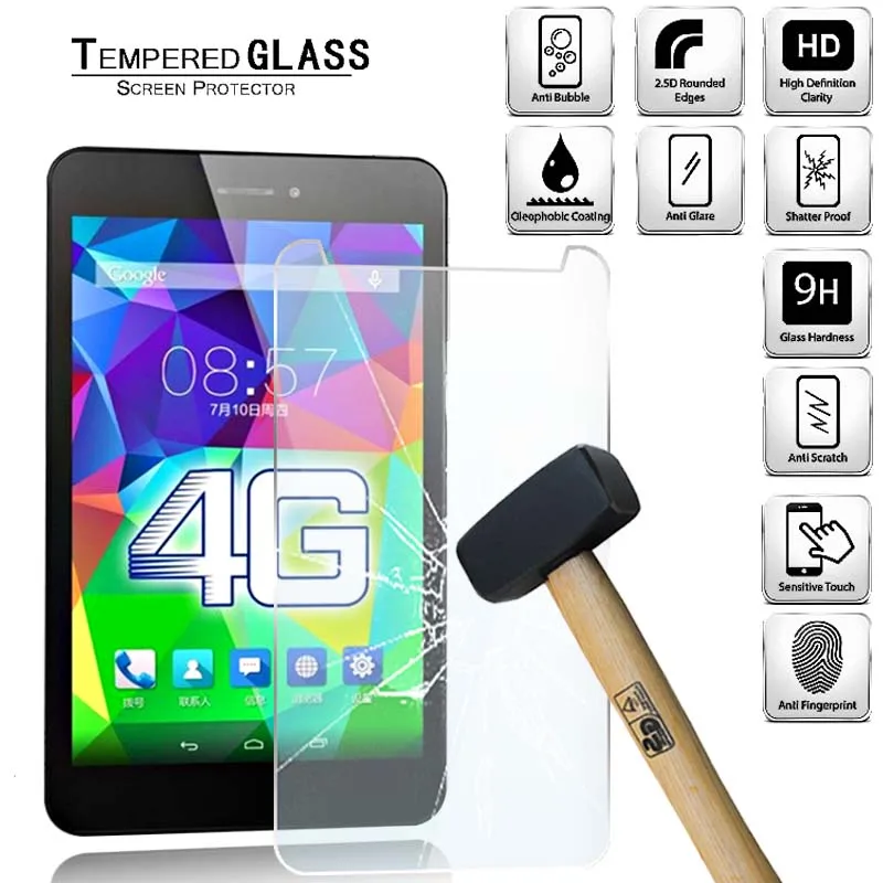 Tablet Tempered Glass Screen Protector Cover for Cube Talk T7 4G Anti-Screen Breakage Anti-Scratch Tablet Computer Tempered Film
Tablet Tempered Glass Screen Protector Cover for Cube Talk T7 4G Anti-Screen Breakage Anti-Scratch Tablet Computer Tempered Film