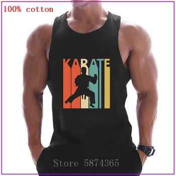Vintage Retro Karate Gift summer Tank Top Muscle Stringer Bodybuilding Fitness 100% cotton New Men Fashion Vest
Vintage Retro Karate Gift summer Tank Top Muscle Stringer Bodybuilding Fitness 100% cotton New Men Fashion Vest