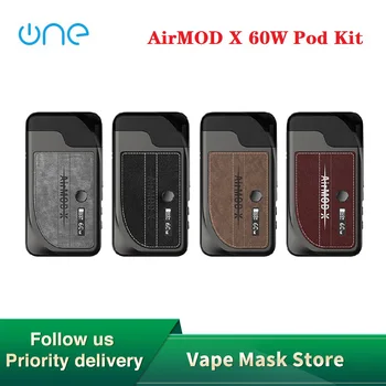 Original OneVape AirMOD X 60W VW Pod Kit 1500mAh Battery & 6ml Capacity Cartridge 0.69inch Display E-cig Vape Kit VS Drag nano
Original OneVape AirMOD X 60W VW Pod Kit 1500mAh Battery & 6ml Capacity Cartridge 0.69inch Display E-cig Vape Kit VS Drag nano