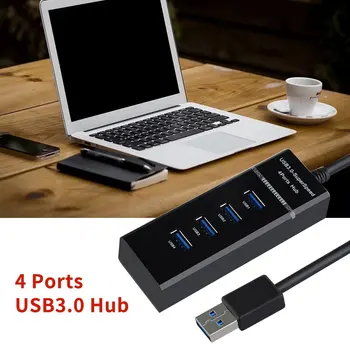 USB 3.0 HUB High Speed Multi USB Splitter 4 Port Expander Multiple USB 3 Hab Use Power Adapter USB3.0 Hub For Laptop Notebook PC
USB 3.0 HUB High Speed Multi USB Splitter 4 Port Expander Multiple USB 3 Hab Use Power Adapter USB3.0 Hub For Laptop Notebook PC