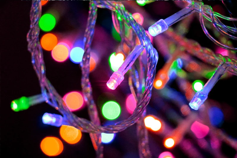 10m 100 led christmas string light Waterproof EU plug (2)