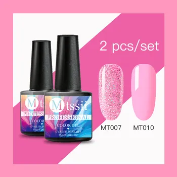 Mtssii Glitter Uv Gel Nail Polish Set Sugar Color Series Led Nail Gel Varnish Semi Permanent Nail Lacquer Sequins Gel 2pcs/set
Mtssii Glitter Uv Gel Nail Polish Set Sugar Color Series Led Nail Gel Varnish Semi Permanent Nail Lacquer Sequins Gel 2pcs/set