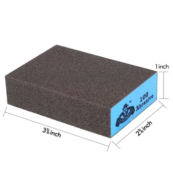 New Sanding Sponge Sponge Abrasive Block Coarse 6 Different Specifications Sanding Blocks Assortment Washable and Reusable
New Sanding Sponge Sponge Abrasive Block Coarse 6 Different Specifications Sanding Blocks Assortment Washable and Reusable