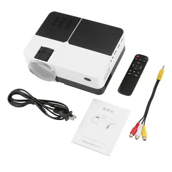 H2 Portable LED Projector 58W LCD Digital AV HD 1080P Projector Multimedia Home Theater Cinema TV Laptops Video Projector
H2 Portable LED Projector 58W LCD Digital AV HD 1080P Projector Multimedia Home Theater Cinema TV Laptops Video Projector