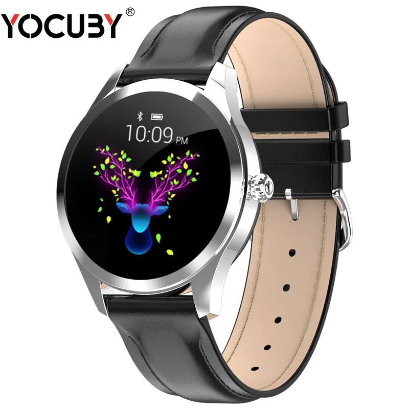 YOCUBY Bluetooth Smart Watch Women Heart Rate Monitor Smart Fitness Bracelet IP68 Waterproof Stainless Smartwatch for IOS Xiaomi
YOCUBY Bluetooth Smart Watch Women Heart Rate Monitor Smart Fitness Bracelet IP68 Waterproof Stainless Smartwatch for IOS Xiaomi
