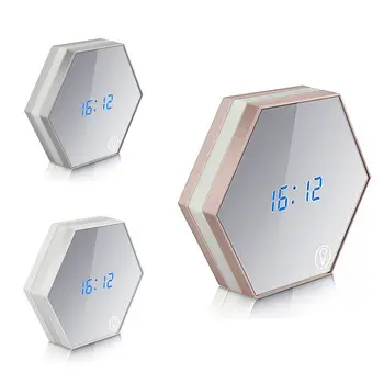 New Electronic Multifunction LED Night Light Wall Clock Mirror Digital Display Alarm Clock Snooze Light-emitting Thermometer
New Electronic Multifunction LED Night Light Wall Clock Mirror Digital Display Alarm Clock Snooze Light-emitting Thermometer