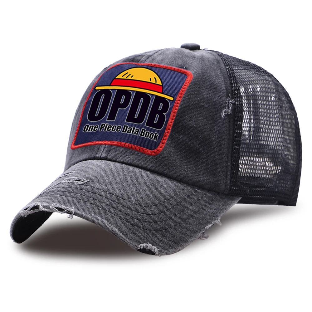 ONE PIECE Data Book Mesh Trucker Cap Unisex Washed Vintage Snapback Hat Outdoor Summer Dad Hats Sunscreen Sport Baseball Caps
ONE PIECE Data Book Mesh Trucker Cap Unisex Washed Vintage Snapback Hat Outdoor Summer Dad Hats Sunscreen Sport Baseball Caps