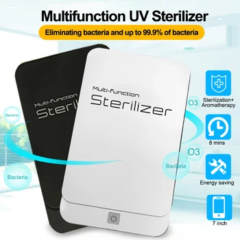 In Stock UV Light Phone Sterilizer Box Jewelry Phones Cleaner Nail tools Ultraviolet Ray Disinfection Aromatherapy Esterilizador
In Stock UV Light Phone Sterilizer Box Jewelry Phones Cleaner Nail tools Ultraviolet Ray Disinfection Aromatherapy Esterilizador