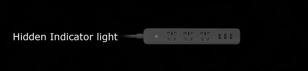 Original Xiaomi Qingmi Smart Home Power Strip 35 Ports 3 USB Fast Charging5 Jacks Extension Socket Plug WiFi Mijia APP Remote (9)