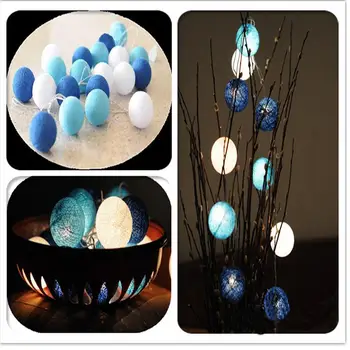 Aladin 3.0M 20 Blue Cotton BALL String Light For Xmas Wedding Decoration Ornament
Aladin 3.0M 20 Blue Cotton BALL String Light For Xmas Wedding Decoration Ornament