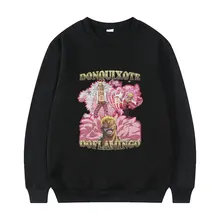 Cartoon One Piece Print Sweatshirt Man Anime Donquixote Doflamingo Pullover Tops Men Women Fashion Sweatshirts Loose Streetwear
Cartoon One Piece Print Sweatshirt Man Anime Donquixote Doflamingo Pullover Tops Men Women Fashion Sweatshirts Loose Streetwear