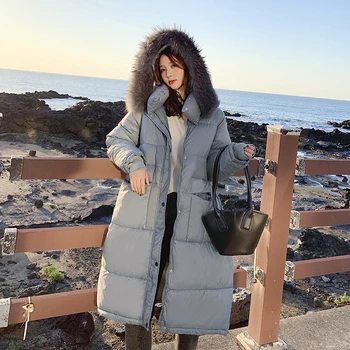 2019 Winter Women Jacket X-long Hooded Cotton Padded Female Coat High Quality Warm Outwear Womens Parka Manteau Femme Hiver
2019 Winter Women Jacket X-long Hooded Cotton Padded Female Coat High Quality Warm Outwear Womens Parka Manteau Femme Hiver