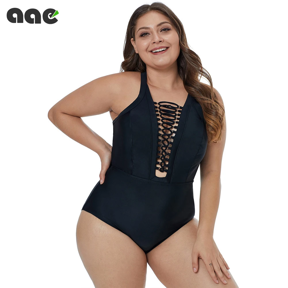 Womens Plus Size Swimsuit Fashion Black One Piece Swimwear Monokini 2020 Summer Beach Wear Bathing Suit Ladies Clothes M-3XL HOT
Womens Plus Size Swimsuit Fashion Black One Piece Swimwear Monokini 2020 Summer Beach Wear Bathing Suit Ladies Clothes M-3XL HOT