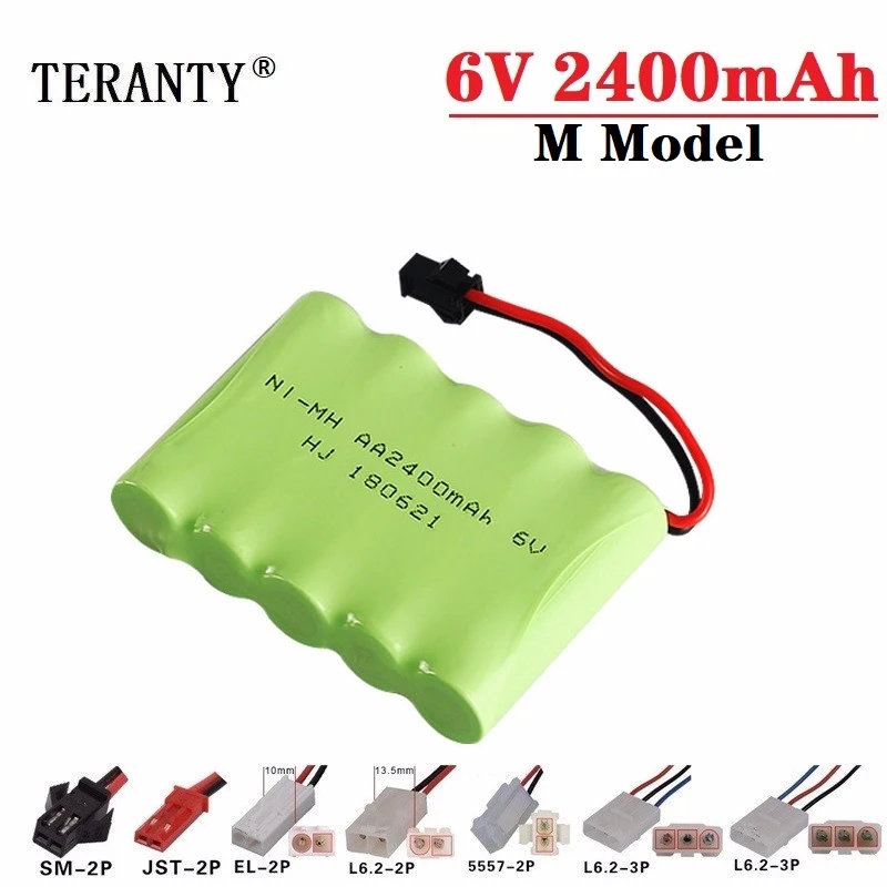 (M Model ) 6v 2400mah NiMH Battery For Rc toys Cars Tanks Robots Boats Guns 6v Rechargeable Battery Ni-MH AA Battery Pack 1Pcs
(M Model ) 6v 2400mah NiMH Battery For Rc toys Cars Tanks Robots Boats Guns 6v Rechargeable Battery Ni-MH AA Battery Pack 1Pcs