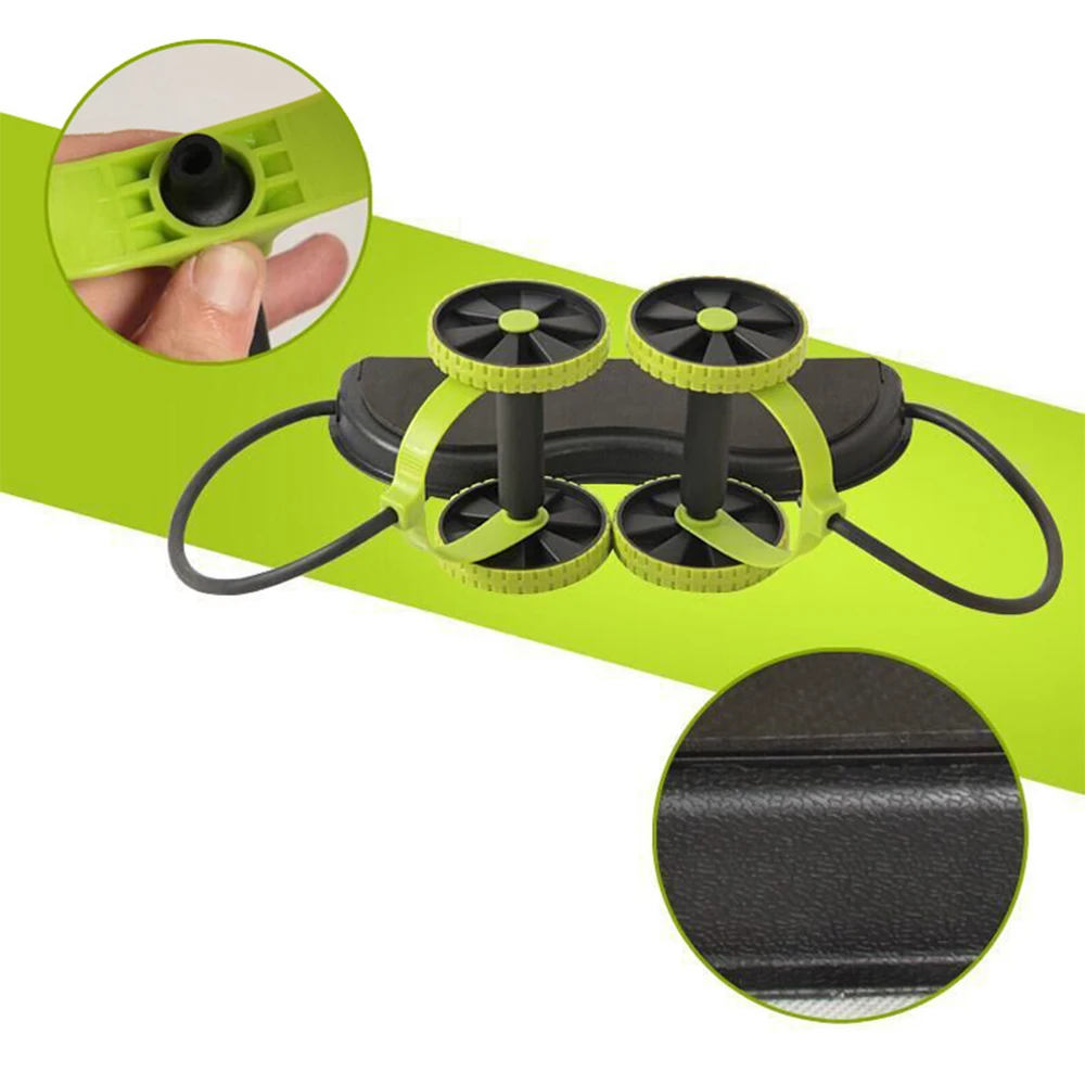 Wheels Roller Stretch Elastic Abdominal Resistance Pull Rope Tool AB roller for Abdominal muscle trainer exercise
Wheels Roller Stretch Elastic Abdominal Resistance Pull Rope Tool AB roller for Abdominal muscle trainer exercise