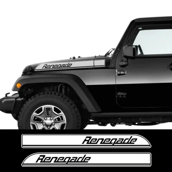 2PCS Auto Hood Side Stripes Graphics Vinyl Stickers Decals For Jeep Renegade CJ TJ YJ Car Body Exterior Decoration Accessories
2PCS Auto Hood Side Stripes Graphics Vinyl Stickers Decals For Jeep Renegade CJ TJ YJ Car Body Exterior Decoration Accessories