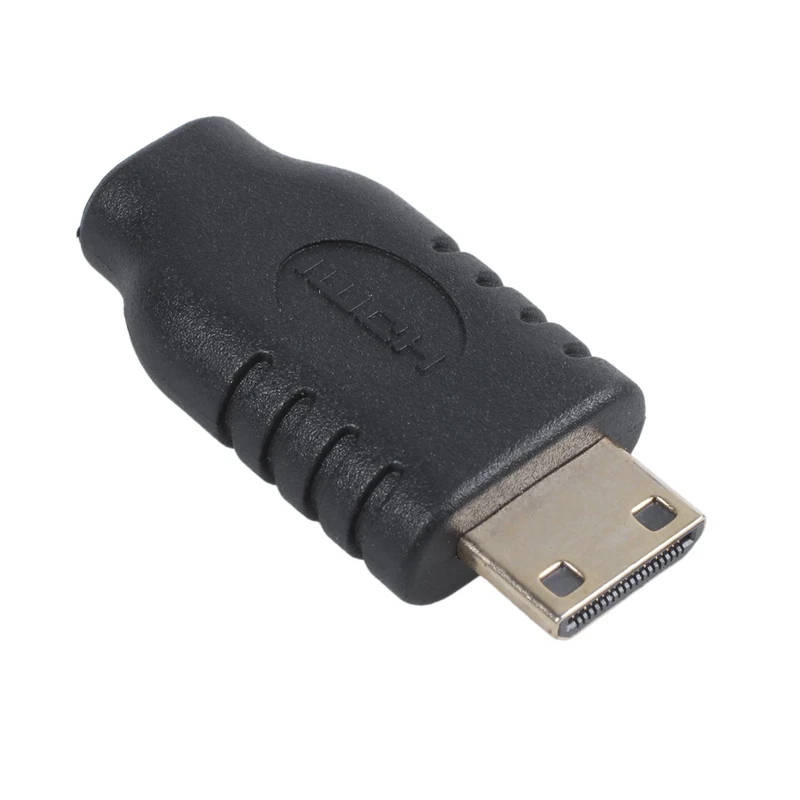 Micro HDMI Type D Female to C Mini Male F/M Adapter Black | Электроника