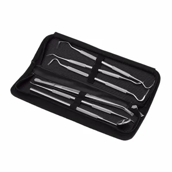 Stainless Steel Professional 5 Pcs/set High Quality Handle Dental Lab Kit Dentist Surgical Wax Carving Teeth Tool Set With Bag
Stainless Steel Professional 5 Pcs/set High Quality Handle Dental Lab Kit Dentist Surgical Wax Carving Teeth Tool Set With Bag