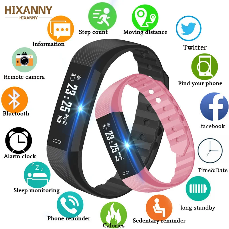ID115 Pedometer Smart Watch Time Date Display Wrist Watch Step Counter Montre Bluetooth Connection Clock pk Fitbits Versagel
ID115 Pedometer Smart Watch Time Date Display Wrist Watch Step Counter Montre Bluetooth Connection Clock pk Fitbits Versagel