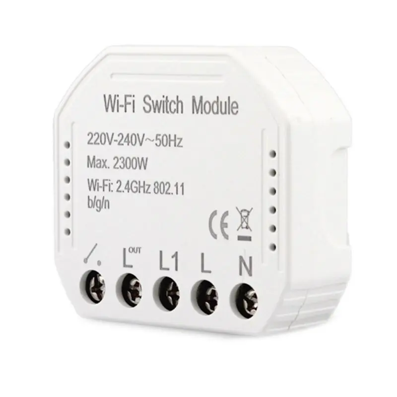 Wifi Light Switch DIY Breaker Module Smart Life Remote Control for Alexa Google NEW
Wifi Light Switch DIY Breaker Module Smart Life Remote Control for Alexa Google NEW