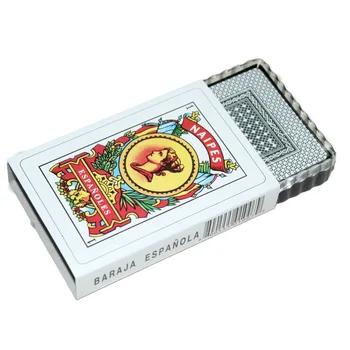 1 Set/50pcs Spanish Plastic Playing Cards Waterproof Cards Durable Playing Cards Creative Gift New Plastic Poker Cards Game
1 Set/50pcs Spanish Plastic Playing Cards Waterproof Cards Durable Playing Cards Creative Gift New Plastic Poker Cards Game