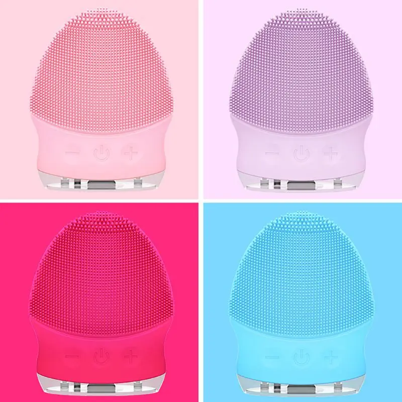 New USB Charging Electric Silicone Waterproof Cleansing Instrument Beauty Pore Cleaner Face Wash Brush Massager
New USB Charging Electric Silicone Waterproof Cleansing Instrument Beauty Pore Cleaner Face Wash Brush Massager