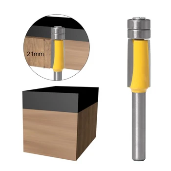6mm Shank Double Bearing Trimming Cutter Edge Straight Router Bit for Wood Template Pattern Cutter
6mm Shank Double Bearing Trimming Cutter Edge Straight Router Bit for Wood Template Pattern Cutter