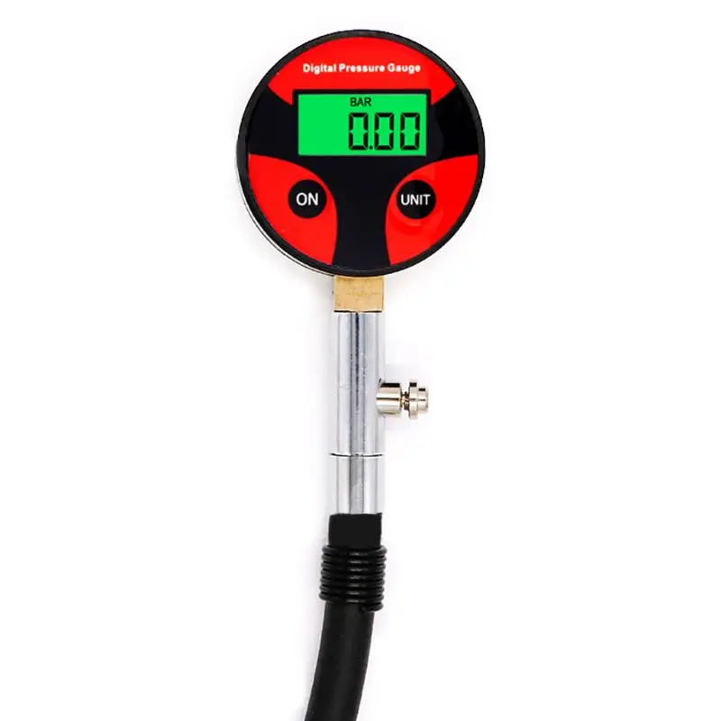 Digital Tire Inflator Pressure Gauge 200PSI LCD Display Air Compressor Pump Coupler For Car Motorcycle
Digital Tire Inflator Pressure Gauge 200PSI LCD Display Air Compressor Pump Coupler For Car Motorcycle