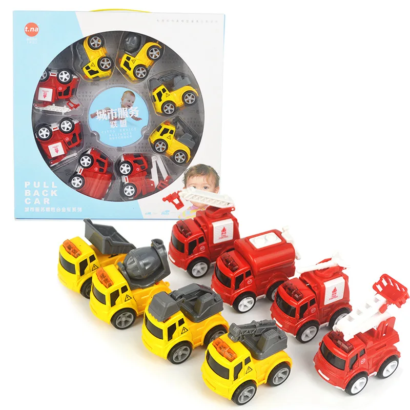 Cute Firefighting Engineering Vehicle Set Combination Back Li Inertia Alloy Metal Car Model CHILDREN'S Toy Baby
Cute Firefighting Engineering Vehicle Set Combination Back Li Inertia Alloy Metal Car Model CHILDREN'S Toy Baby