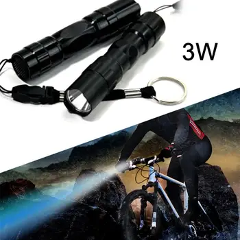 3W Black LED Flashlight Torch Mini Climbing Cycling Outdoor Sporting Top Grade Aluminum Casing Durable Tactical Military Hiking
3W Black LED Flashlight Torch Mini Climbing Cycling Outdoor Sporting Top Grade Aluminum Casing Durable Tactical Military Hiking